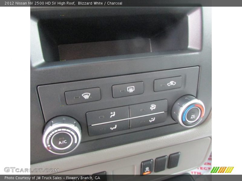 Blizzard White / Charcoal 2012 Nissan NV 2500 HD SV High Roof