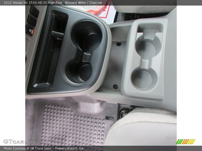 Blizzard White / Charcoal 2012 Nissan NV 2500 HD SV High Roof