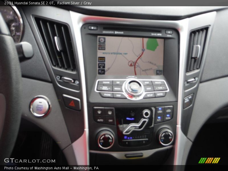 Radiant Silver / Gray 2011 Hyundai Sonata SE 2.0T