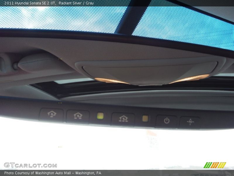 Radiant Silver / Gray 2011 Hyundai Sonata SE 2.0T