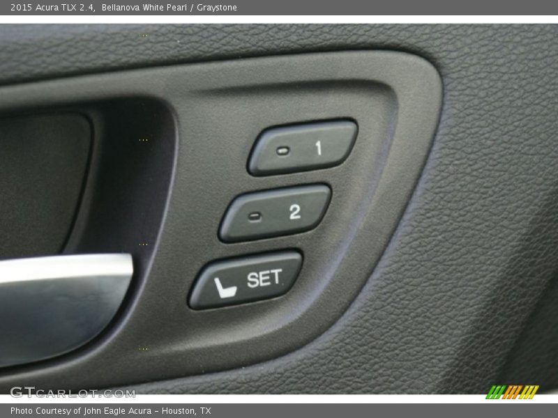 Bellanova White Pearl / Graystone 2015 Acura TLX 2.4