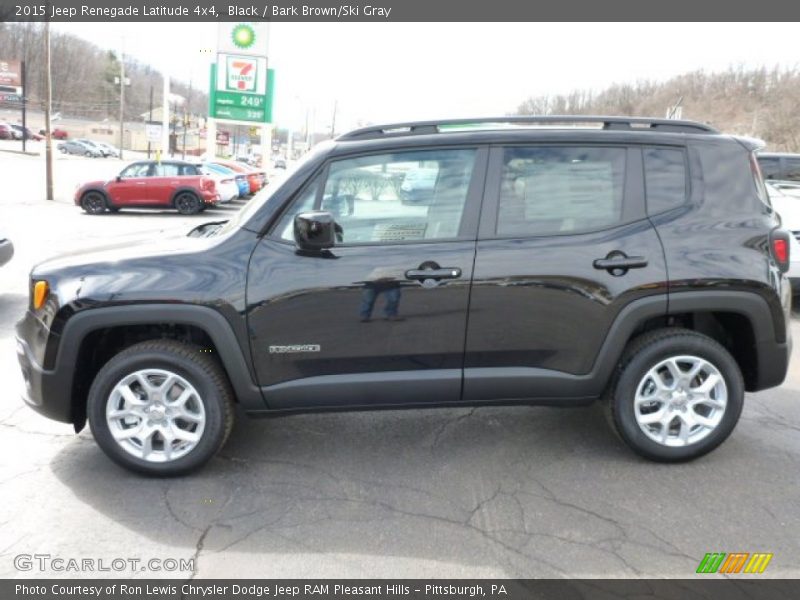 Black / Bark Brown/Ski Gray 2015 Jeep Renegade Latitude 4x4