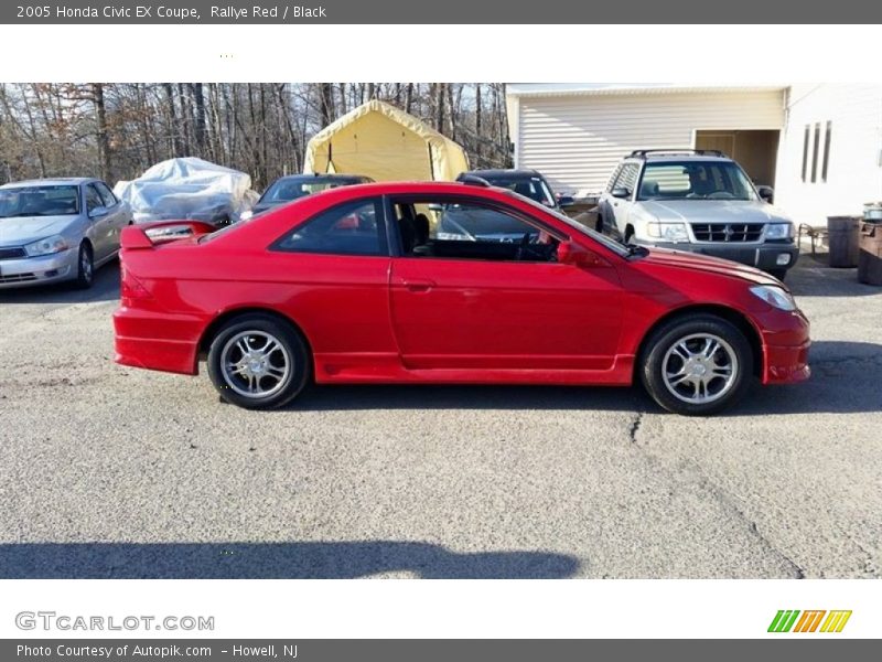  2005 Civic EX Coupe Rallye Red