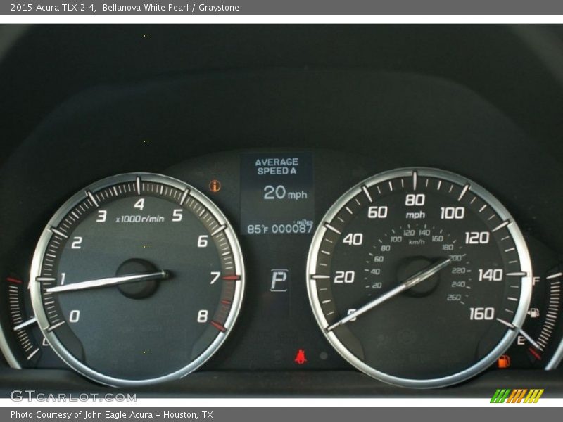 Bellanova White Pearl / Graystone 2015 Acura TLX 2.4