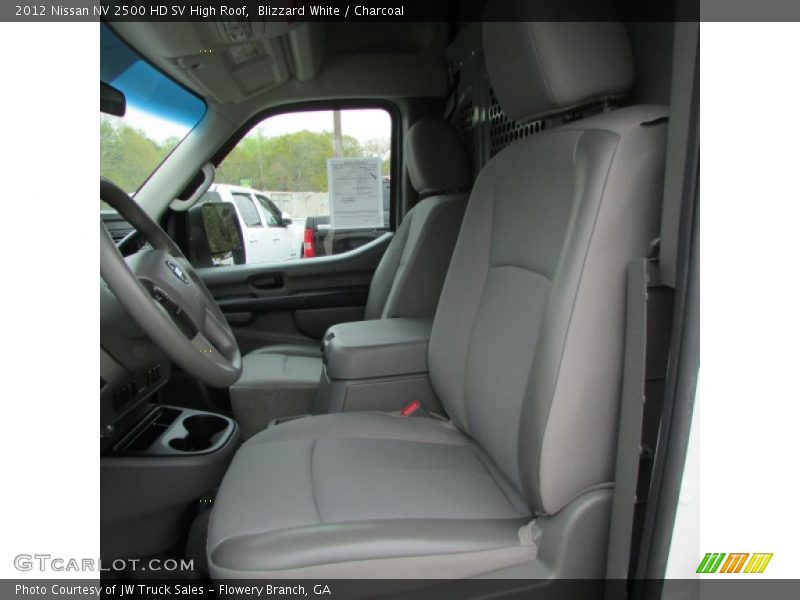 Blizzard White / Charcoal 2012 Nissan NV 2500 HD SV High Roof