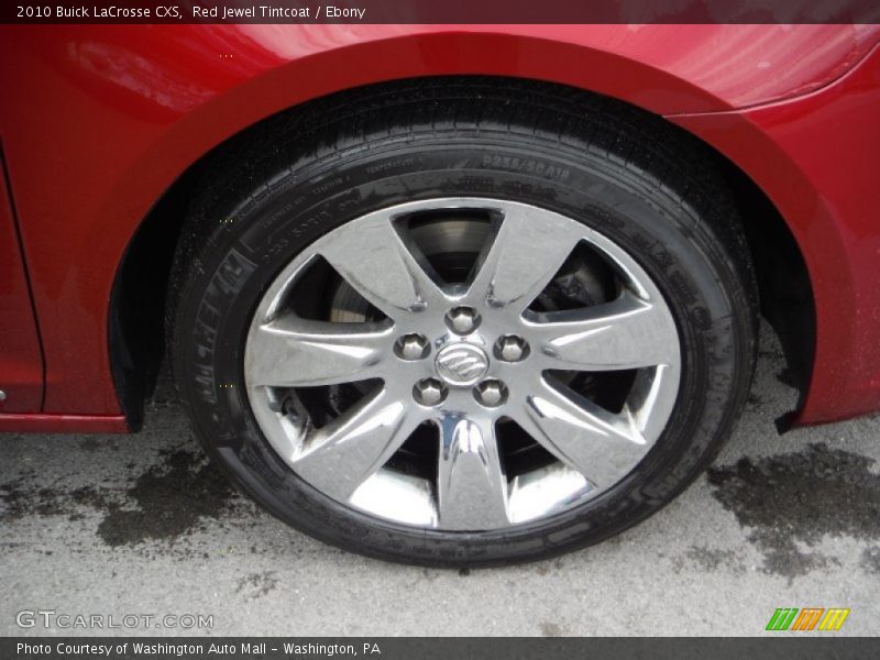 Red Jewel Tintcoat / Ebony 2010 Buick LaCrosse CXS