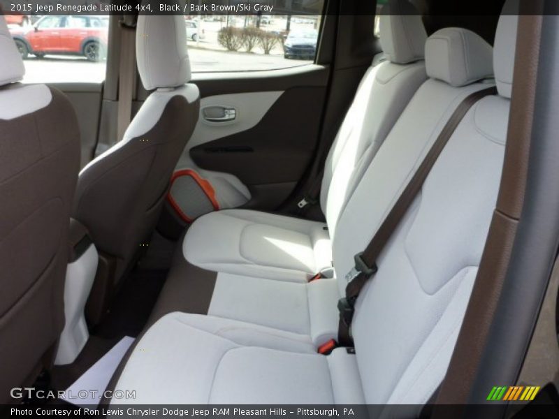 Rear Seat of 2015 Renegade Latitude 4x4