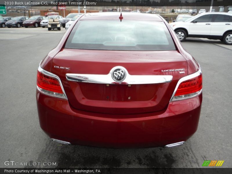 Red Jewel Tintcoat / Ebony 2010 Buick LaCrosse CXS