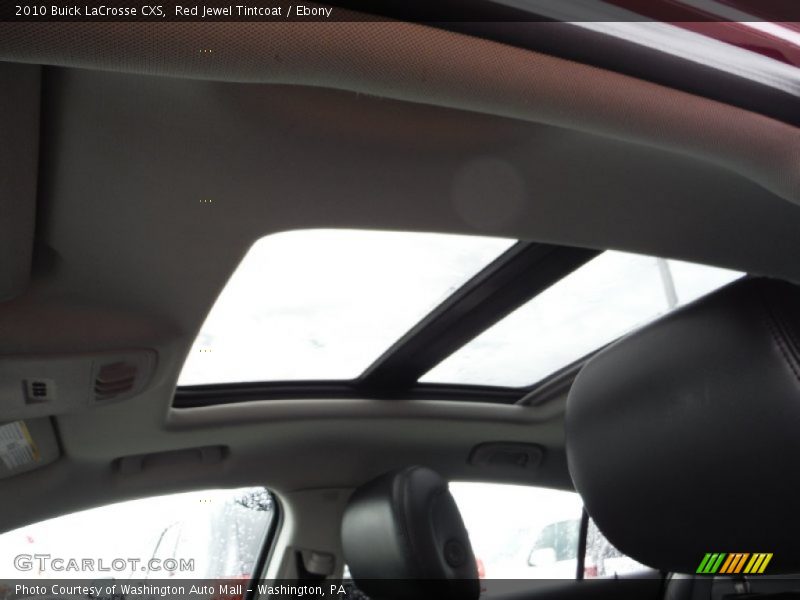 Red Jewel Tintcoat / Ebony 2010 Buick LaCrosse CXS