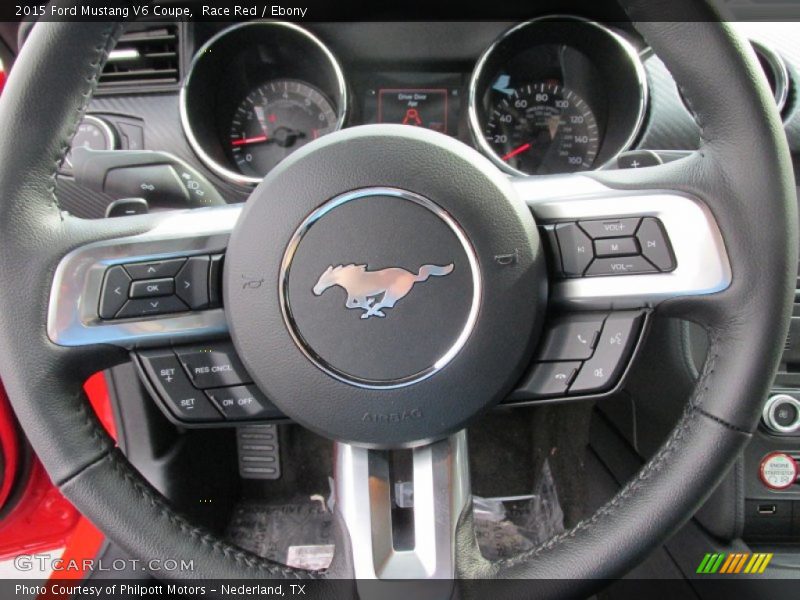  2015 Mustang V6 Coupe Steering Wheel