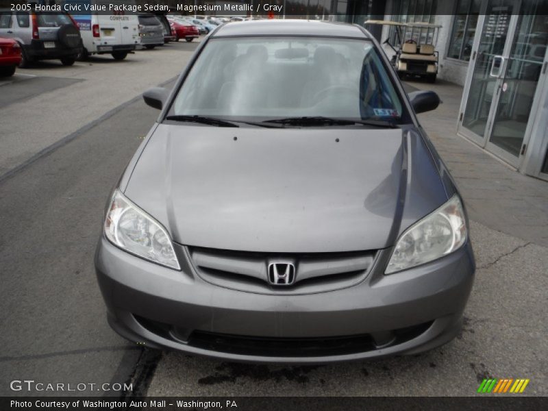 Magnesium Metallic / Gray 2005 Honda Civic Value Package Sedan