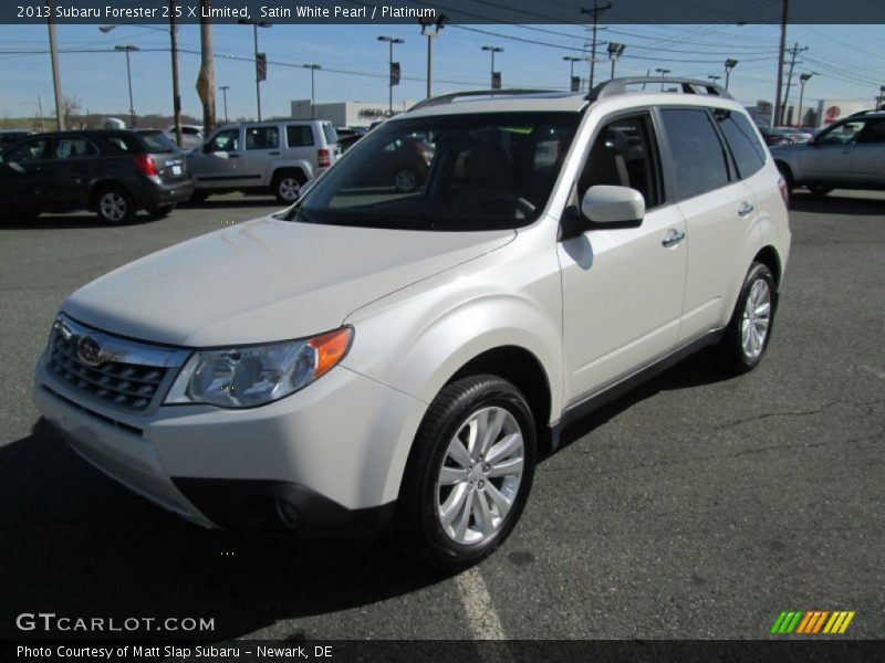 Front 3/4 View of 2013 Forester 2.5 X Limited