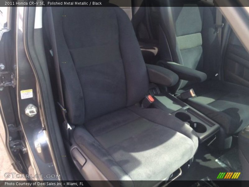 Polished Metal Metallic / Black 2011 Honda CR-V SE