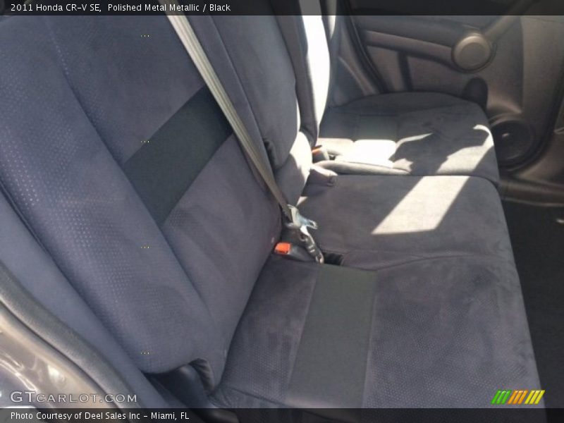 Polished Metal Metallic / Black 2011 Honda CR-V SE