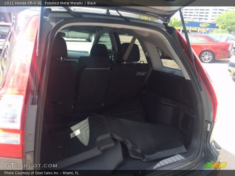 Polished Metal Metallic / Black 2011 Honda CR-V SE