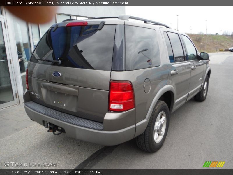 Mineral Grey Metallic / Medium Parchment 2002 Ford Explorer XLT 4x4