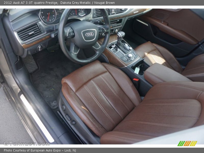  2012 A7 3.0T quattro Prestige Nougat Brown Interior