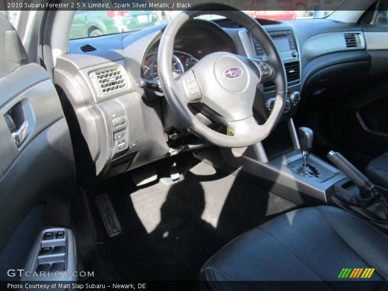 Spark Silver Metallic / Black 2010 Subaru Forester 2.5 X Limited