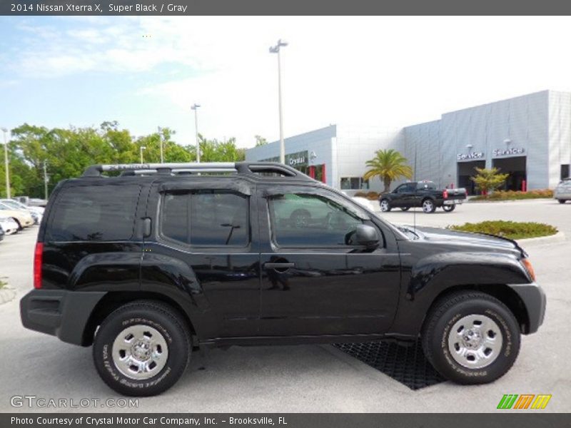 Super Black / Gray 2014 Nissan Xterra X