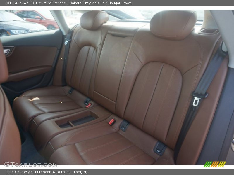 Dakota Grey Metallic / Nougat Brown 2012 Audi A7 3.0T quattro Prestige