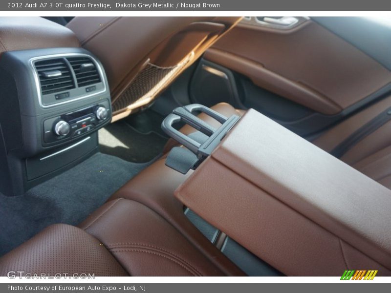 Dakota Grey Metallic / Nougat Brown 2012 Audi A7 3.0T quattro Prestige