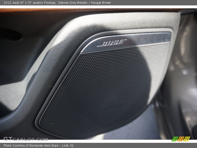 Dakota Grey Metallic / Nougat Brown 2012 Audi A7 3.0T quattro Prestige