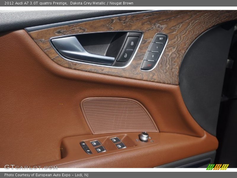 Dakota Grey Metallic / Nougat Brown 2012 Audi A7 3.0T quattro Prestige