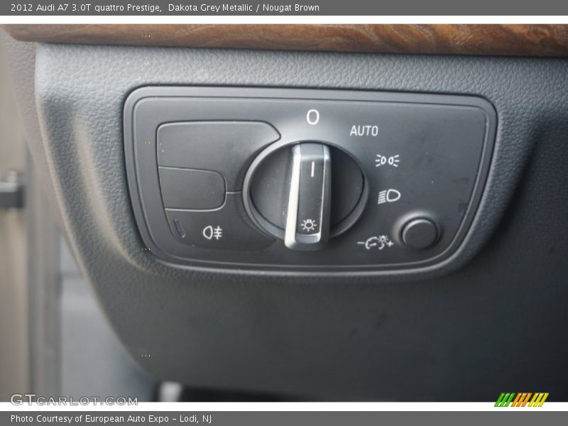 Dakota Grey Metallic / Nougat Brown 2012 Audi A7 3.0T quattro Prestige