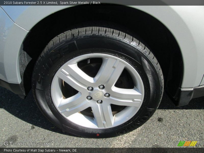 Spark Silver Metallic / Black 2010 Subaru Forester 2.5 X Limited