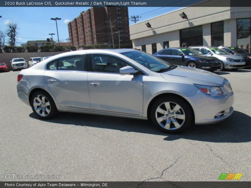 Quicksilver Metallic / Dark Titanium/Light Titanium 2010 Buick LaCrosse CXS