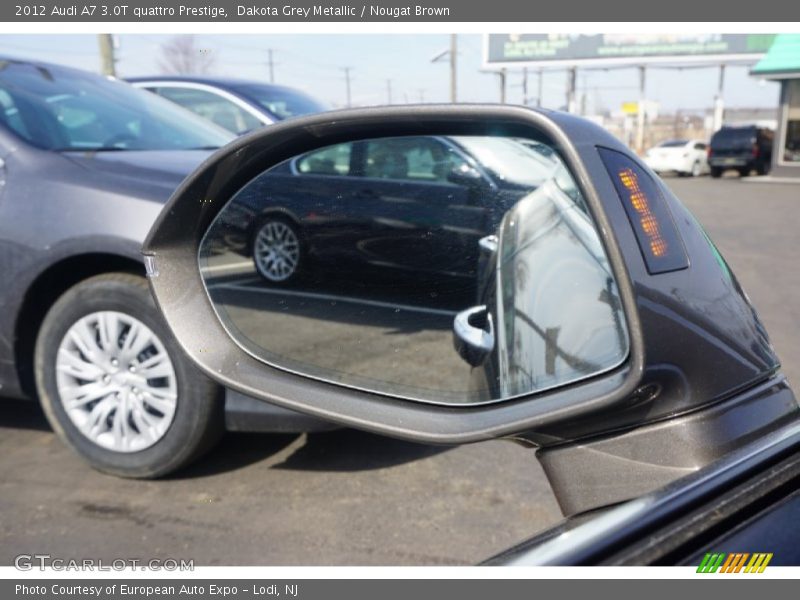Dakota Grey Metallic / Nougat Brown 2012 Audi A7 3.0T quattro Prestige
