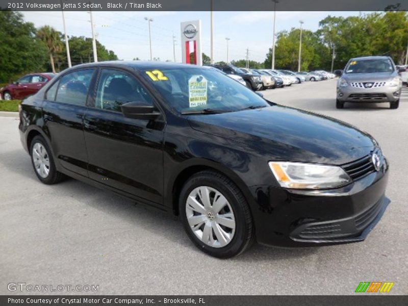Front 3/4 View of 2012 Jetta S Sedan