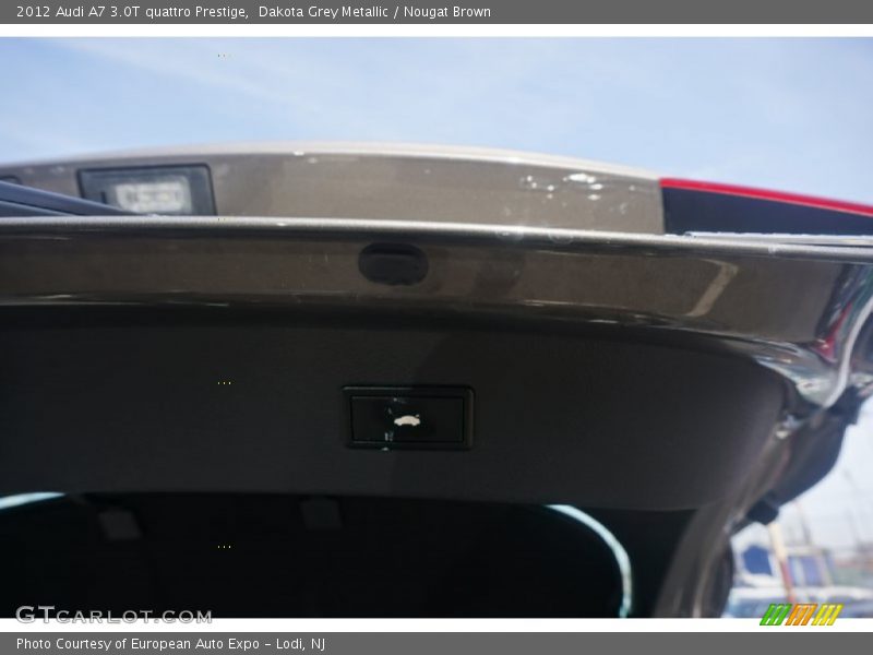Dakota Grey Metallic / Nougat Brown 2012 Audi A7 3.0T quattro Prestige