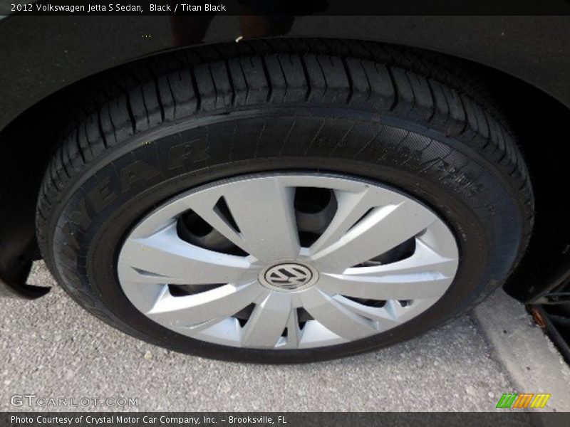 Black / Titan Black 2012 Volkswagen Jetta S Sedan