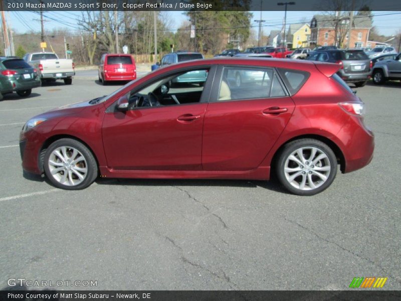  2010 MAZDA3 s Sport 5 Door Copper Red Mica