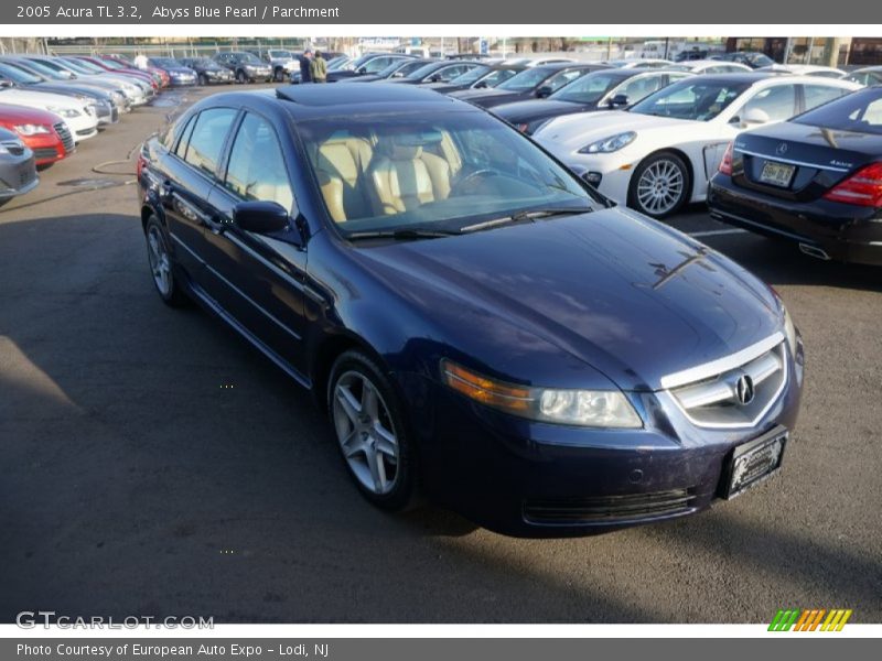 Abyss Blue Pearl / Parchment 2005 Acura TL 3.2