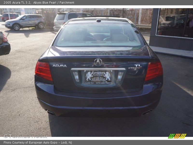 Abyss Blue Pearl / Parchment 2005 Acura TL 3.2