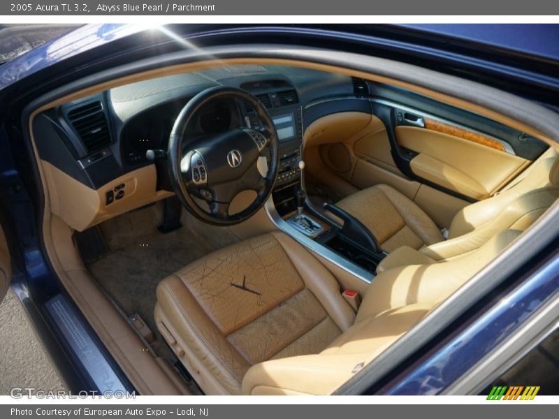 Abyss Blue Pearl / Parchment 2005 Acura TL 3.2