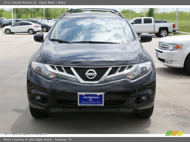 Super Black / Black 2011 Nissan Murano LE