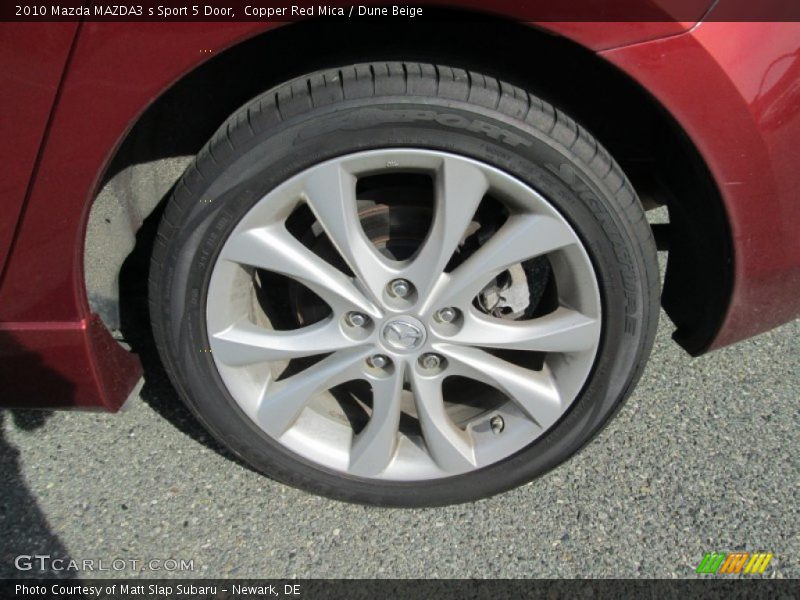  2010 MAZDA3 s Sport 5 Door Wheel