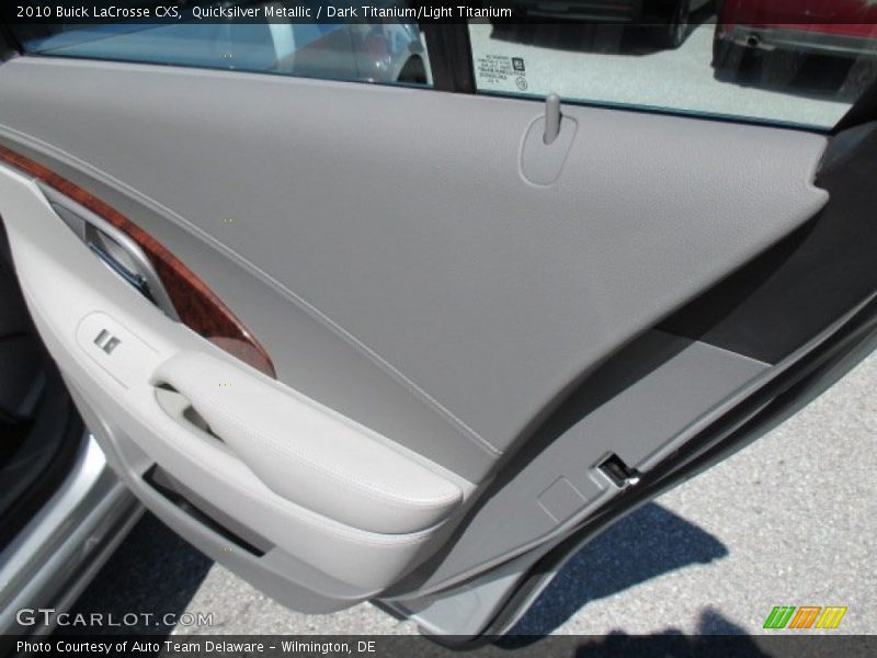 Quicksilver Metallic / Dark Titanium/Light Titanium 2010 Buick LaCrosse CXS