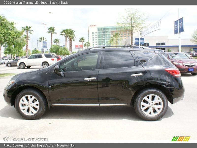 Super Black / Black 2011 Nissan Murano LE