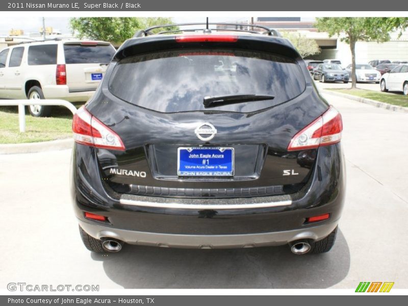 Super Black / Black 2011 Nissan Murano LE