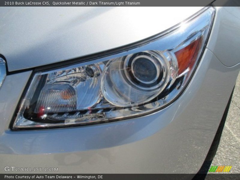 Quicksilver Metallic / Dark Titanium/Light Titanium 2010 Buick LaCrosse CXS