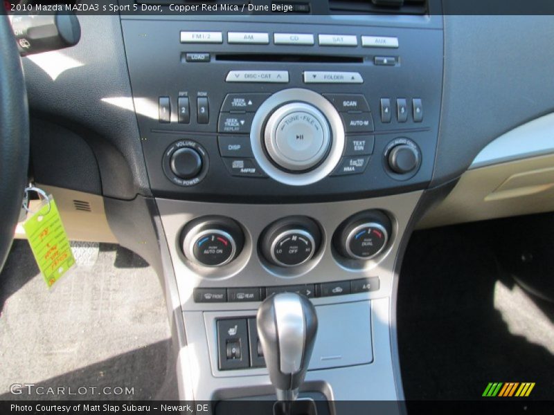 Copper Red Mica / Dune Beige 2010 Mazda MAZDA3 s Sport 5 Door