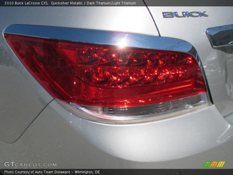 Quicksilver Metallic / Dark Titanium/Light Titanium 2010 Buick LaCrosse CXS