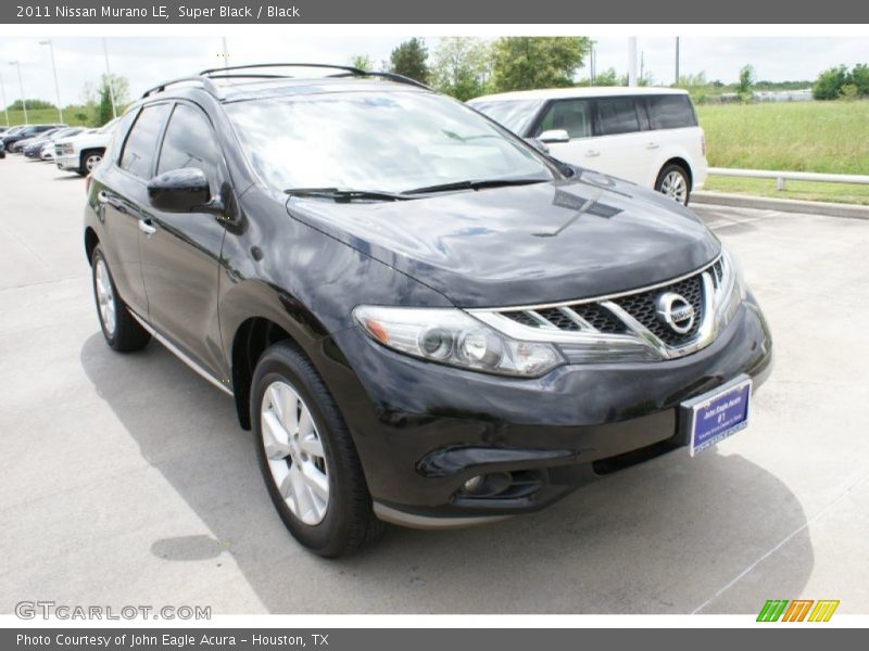 Super Black / Black 2011 Nissan Murano LE