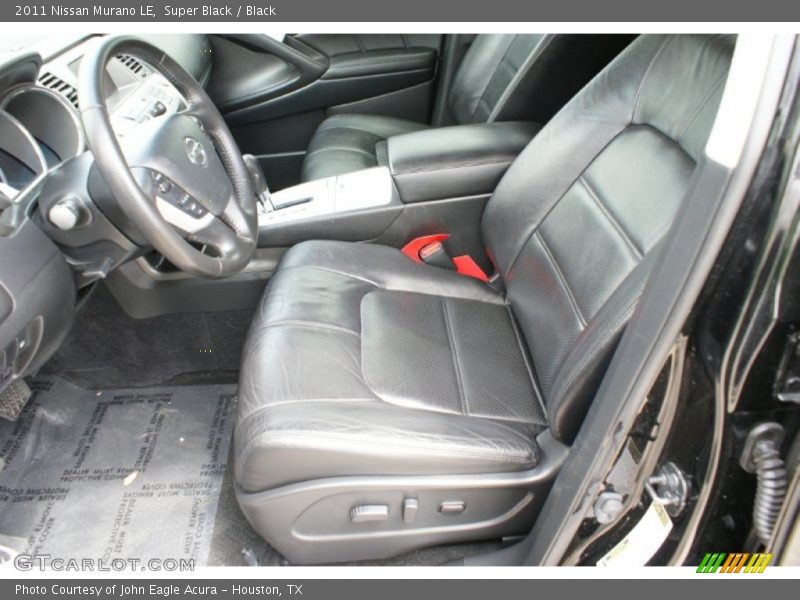 Super Black / Black 2011 Nissan Murano LE
