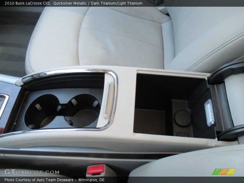 Quicksilver Metallic / Dark Titanium/Light Titanium 2010 Buick LaCrosse CXS