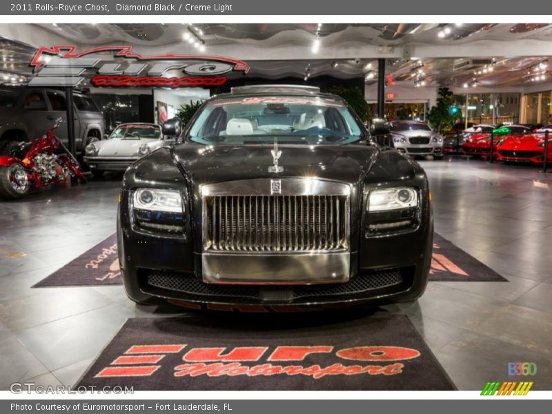 Diamond Black / Creme Light 2011 Rolls-Royce Ghost